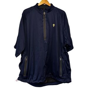 Sun Mountain Rainflex Quarter Zip Pullover XXL Stretch Waterproof Breathable